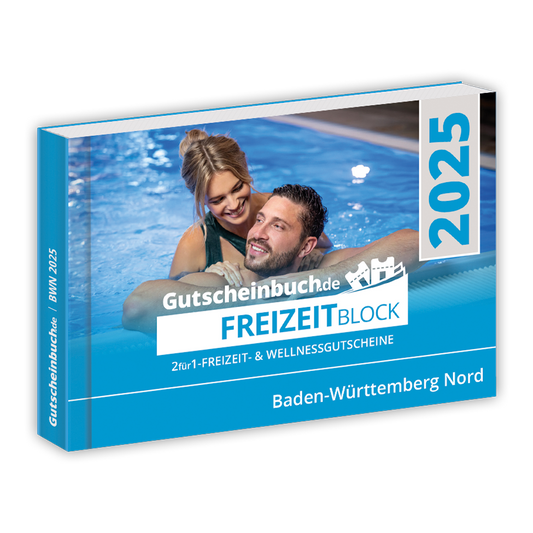 Gutscheinbuch Freizeitbock 2025 Baden-Württemberg Nord