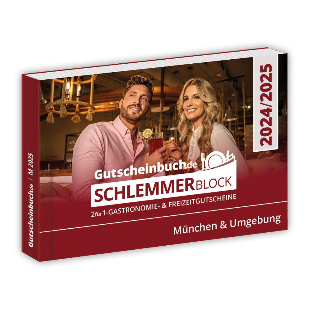 Gutscheinbuch.de Schlemmerblock München & Umgebung 2025 inkl. Guthabencode für Mobile-Gutscheine.de [Paperback Bunko] VMG, Vertriebs-Marketing-Gesellschaft mbH