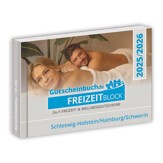 Gutscheinbuch Freizeitbock 2026 Schleswig-Holstein/Hamburg/Schwerin