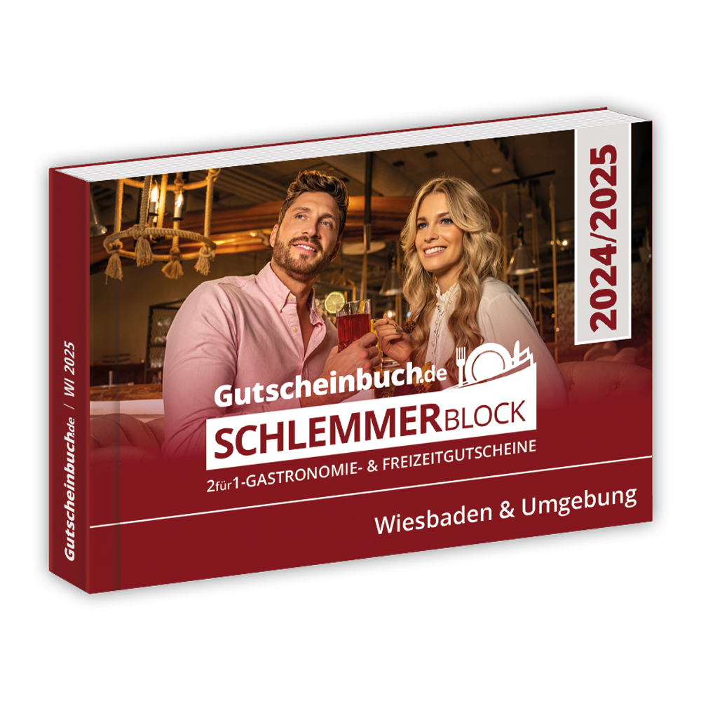 Gutscheinbuch.de Schlemmerblock Wiesbaden  & Umgebung 2025